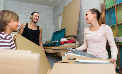 Business packing and labelling for office removals in Croftonpark