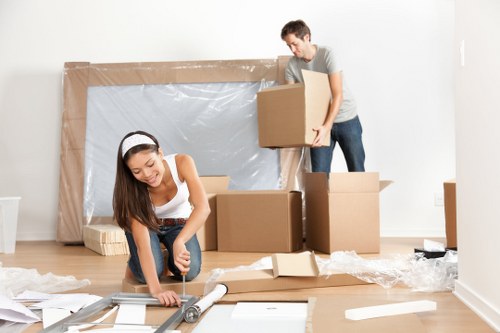 Professional removals and storage service in Croftonpark near local homes