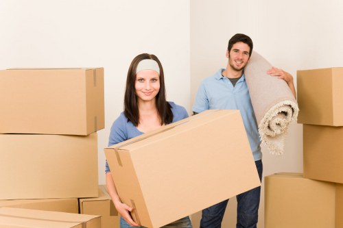 Professional team handling a small removals job in Croftonpark